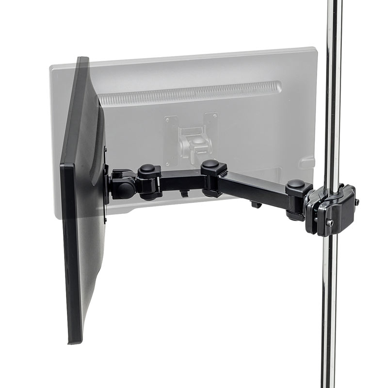 高耐荷重支柱取付けモニターアーム CR-LA358