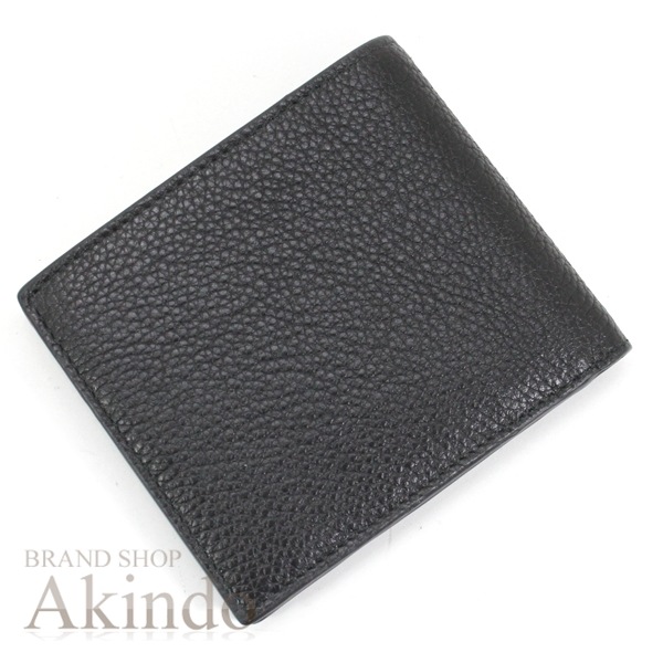 【新品・未使用】プラダ 財布 二つ折り財布 黒 ブラック レザー 本革 カード入れ 小銭入れ メンズ 2MO738 PRADA 2つ折り サイフ コンパクト ウォレット 便利 ブランド 人気 プレゼン