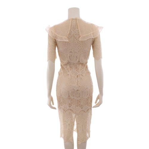 キャバドレス ナイトドレス ミディアムドレス ハイウエスト タイト ワンピース 半袖 スカラップカット 総レース レディース グラシア キャバドレス ナイトドレス ミディアムドレス ハイウエスト タイト ワンピース 半袖 スカラップカット 総レース レディース グラシア