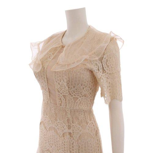 キャバドレス ナイトドレス ミディアムドレス ハイウエスト タイト ワンピース 半袖 スカラップカット 総レース レディース グラシア キャバドレス ナイトドレス ミディアムドレス ハイウエスト タイト ワンピース 半袖 スカラップカット 総レース レディース グラシア