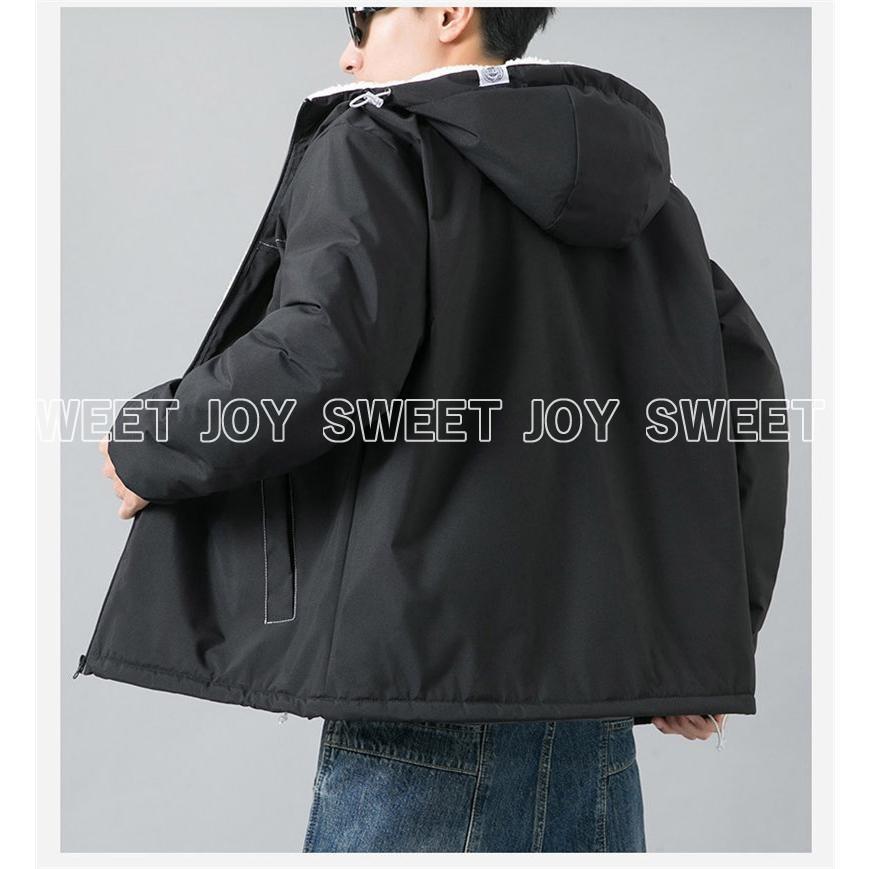 品質いいな新品 ジャケット メンズ ボアジャケット アウター 裏ボア ブルゾン 裏起毛 おしゃれ 防寒 冬 ゆったり 暖かい