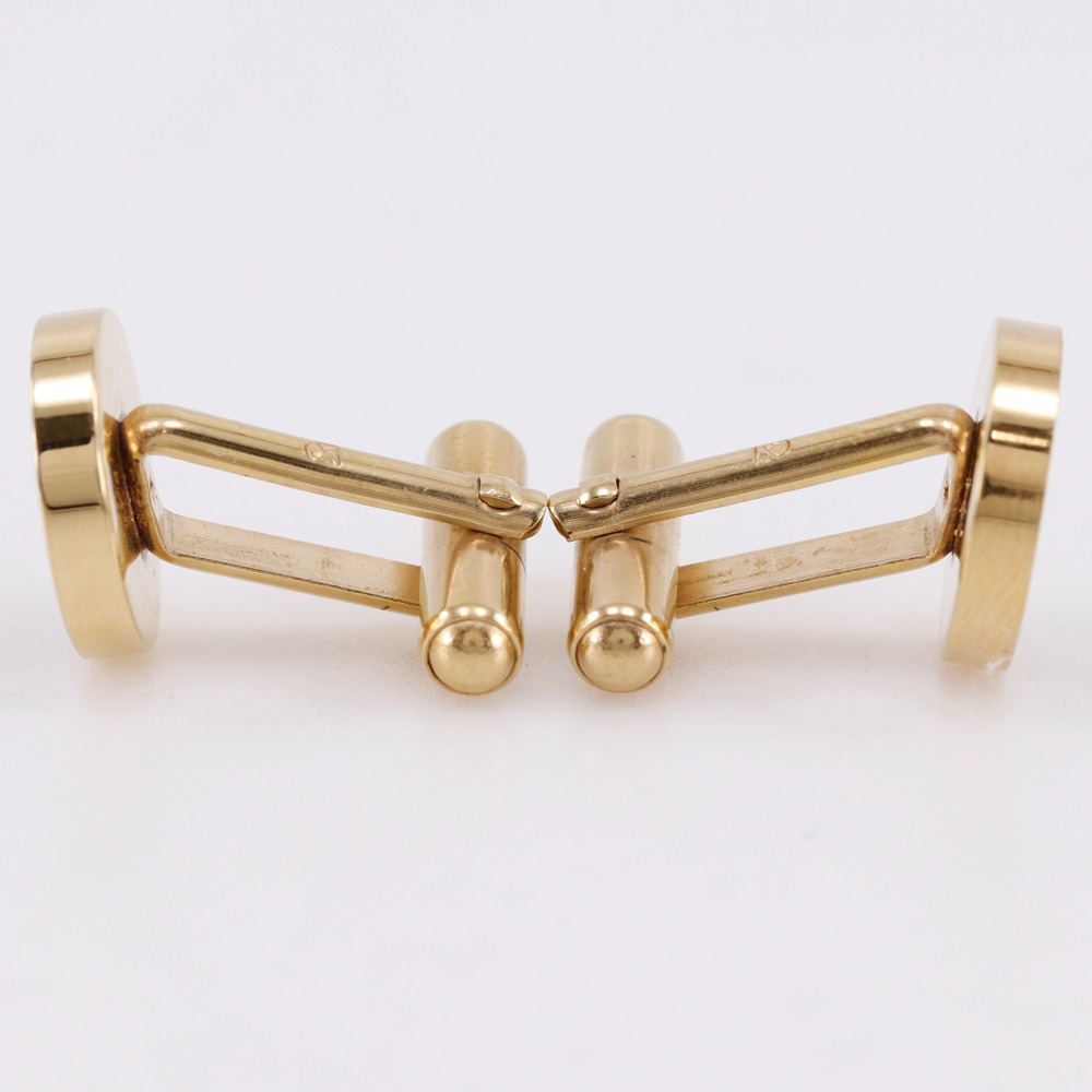 タイタックセット カフス 金メッキ 黒 メンズ 中古品 タイタックセット カフス 金メッキ 黒 メンズ 中古品