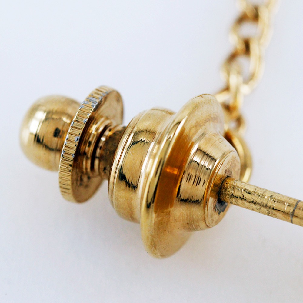 タイタックセット カフス 金メッキ 黒 メンズ 中古品 タイタックセット カフス 金メッキ 黒 メンズ 中古品