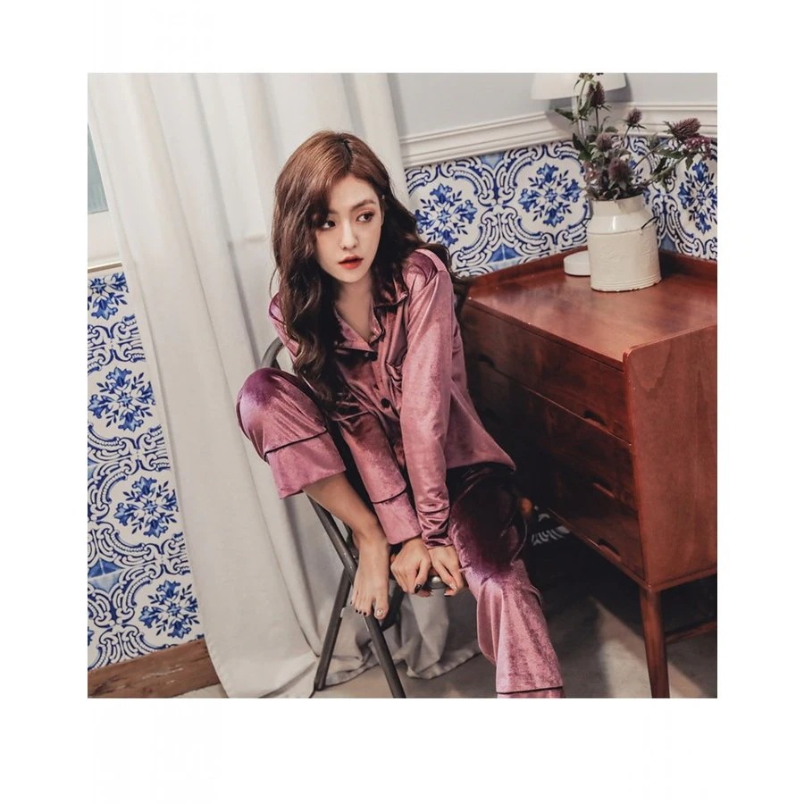 ネグリジェ レディースパジャマ ペア秋冬 前開きベルベットネグリジェ フェイク ナイトガウン 長袖 ネグリジェ レディースパジャマ ペア秋冬 前開きベルベットネグリジェ フェイク ナイトガウン 長袖