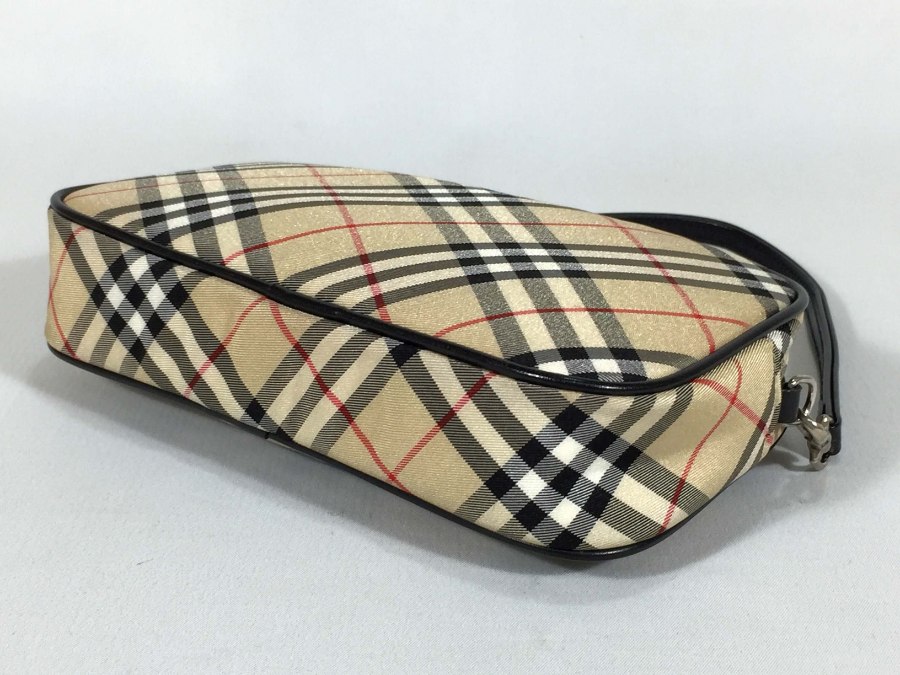 ハンドバッグ ノバチェック ナイロン 中古品
