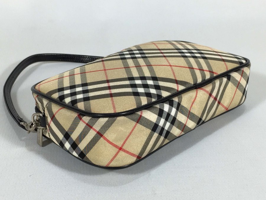 ハンドバッグ ノバチェック ナイロン 中古品