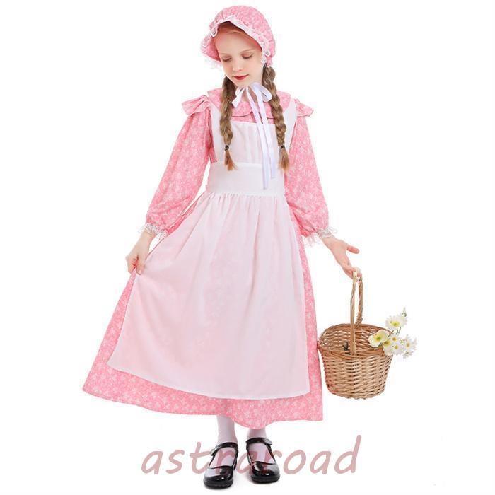 メイド服 キッズ ハロウィン キッズ 衣装 メイド 民族衣装 ハロウィン 子供 仮装 こども なりきり ハロウィンコスチューム コス 女の子 ハロウィン衣装