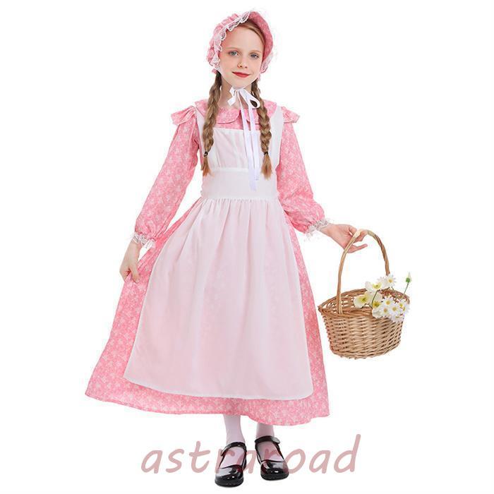 メイド服 キッズ ハロウィン キッズ 衣装 メイド 民族衣装 ハロウィン 子供 仮装 こども なりきり ハロウィンコスチューム コス 女の子 ハロウィン衣装