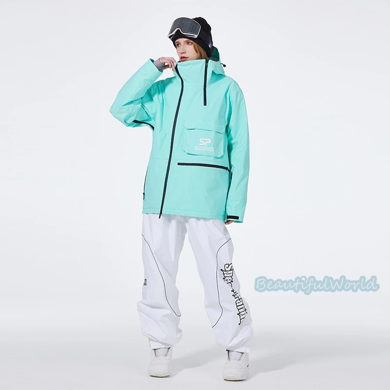 スノーボードウェア上下スキーウェア上下セットメンズレディーススノボウェアジャケットパンツ男女兼用スノーウェア撥水防風保温雪遊び スノーボードウェア上下スキーウェア上下セットメンズレディーススノボウェアジャケットパンツ男女兼用スノーウェア撥水防風保温雪遊び