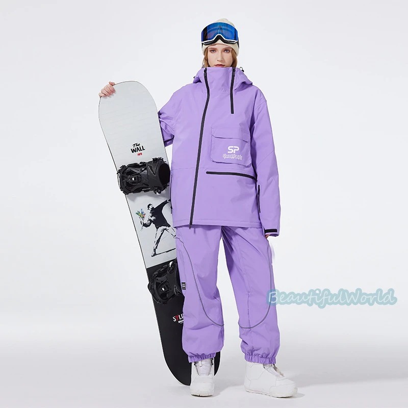 スノーボードウェア上下スキーウェア上下セットメンズレディーススノボウェアジャケットパンツ男女兼用スノーウェア撥水防風保温雪遊び スノーボードウェア上下スキーウェア上下セットメンズレディーススノボウェアジャケットパンツ男女兼用スノーウェア撥水防風保温雪遊び