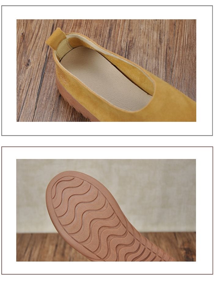 本革 モカシン レディースシューズ 牛革 モカシンシューズ 革製 ローカット ラウンドトゥ 厚底 柔らかい コンフォート 蒸れない ローファー ハイキング 美脚 フラットシューズ カジュアルシューズ