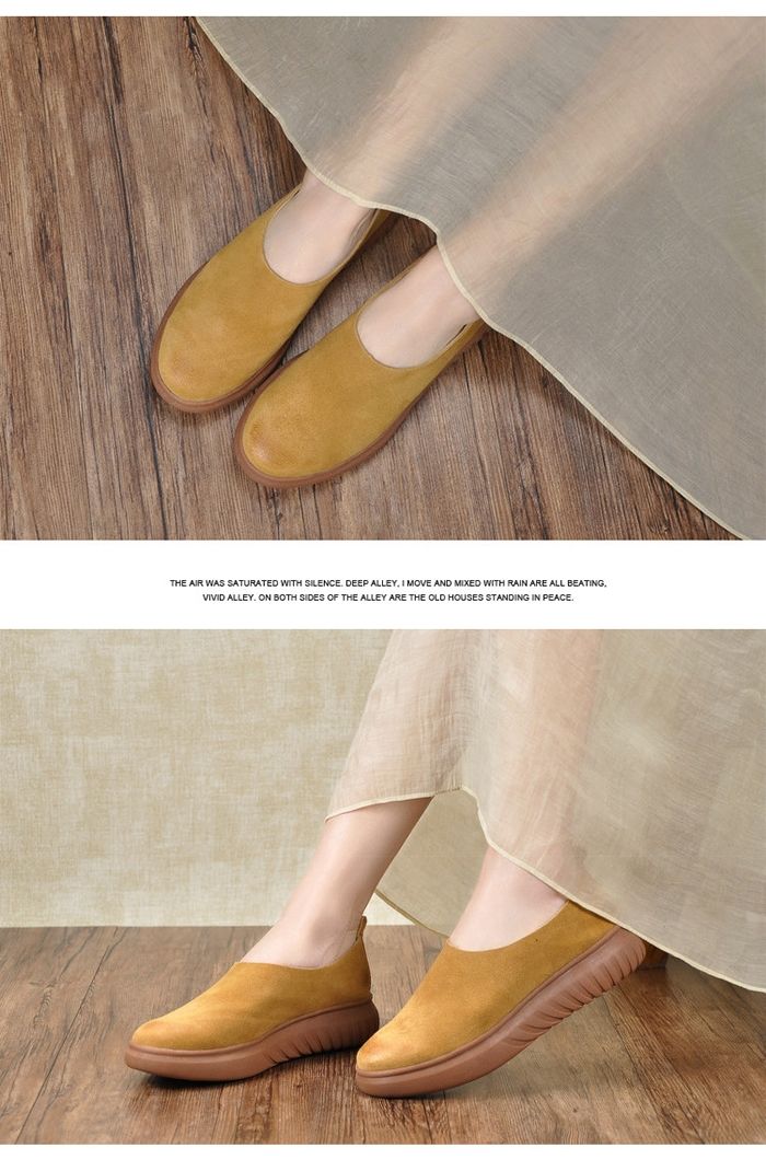 本革 モカシン レディースシューズ 牛革 モカシンシューズ 革製 ローカット ラウンドトゥ 厚底 柔らかい コンフォート 蒸れない ローファー ハイキング 美脚 フラットシューズ カジュアルシューズ