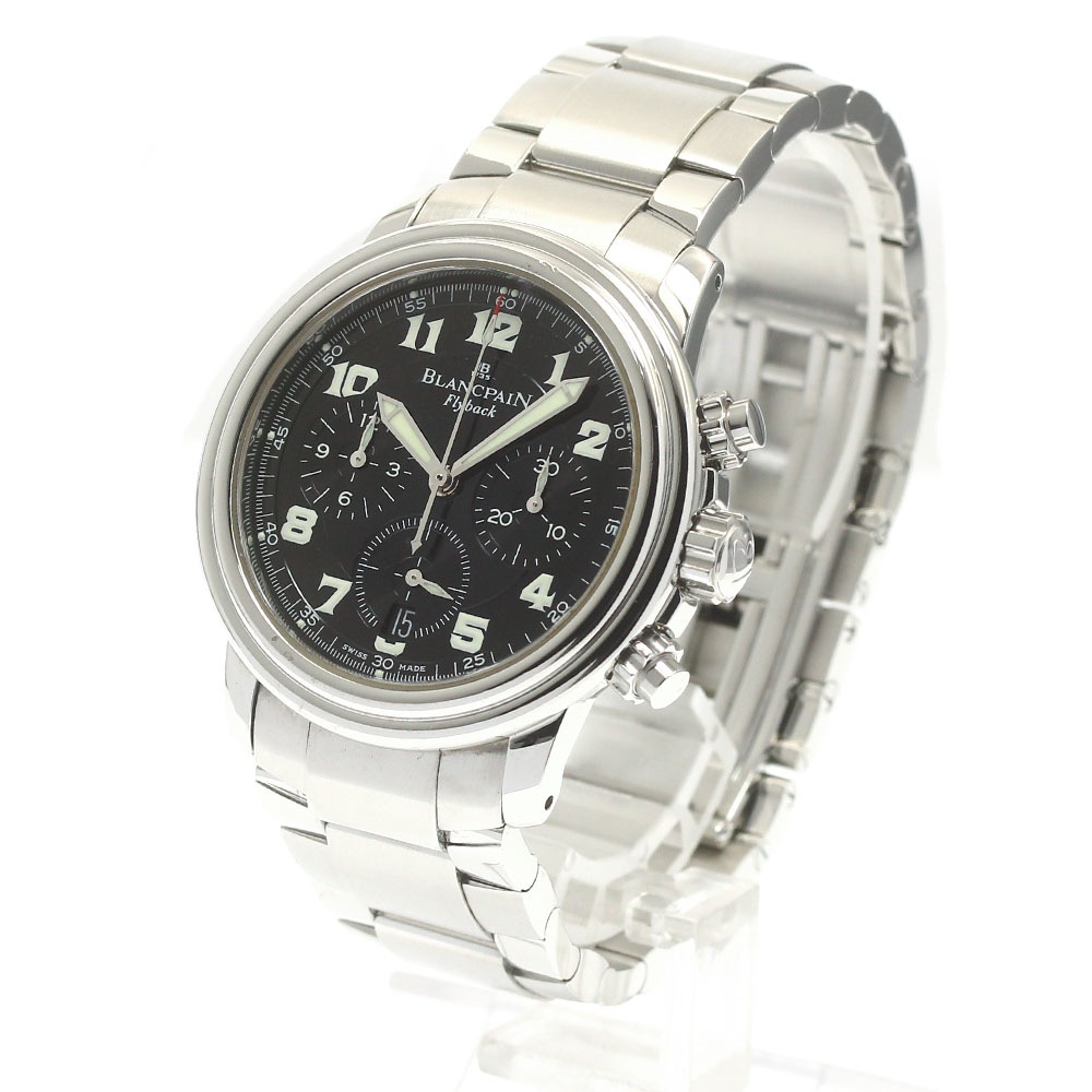 ブランパン Blancpain 2185F-1130-71 レマン フライバック クロノグラフ 自動巻き メンズ 良品 _880148【中古】 ブランパン Blancpain 2185F-1130-71 レマン フライバック クロノグラフ 自動巻き メンズ 良品 _880148【中古】