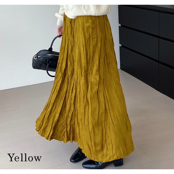 【急速出荷】 プリーツ フレアロングスカート プリーツスカート ロング丈 マキシ丈 マキシスカート フレアスカート 秋冬 シフォン 裏地あり ギャザースカート Aライン しわ加工 ブラック ホワイト 【急速出荷】 プリーツ フレアロングスカート プリーツスカート ロング丈 マキシ丈 マキシスカート フレアスカート 秋冬 シフォン 裏地あり ギャザースカート Aライン しわ加工 ブラック ホワイト