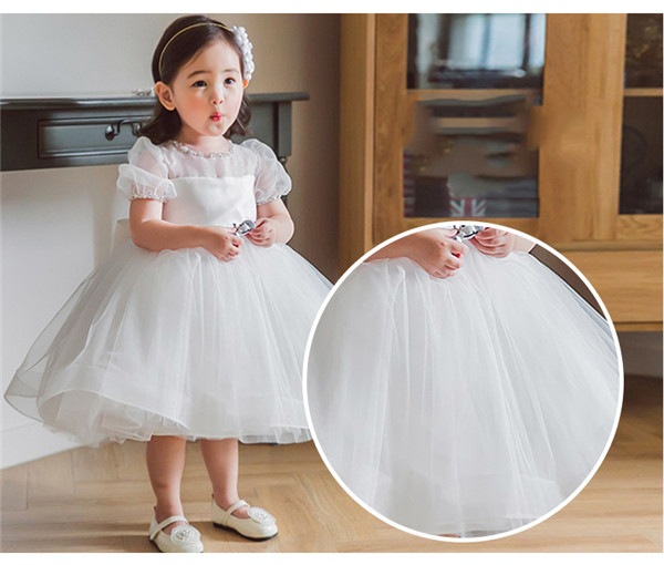 子供ドレス 子供 ドレス フラワーガール 子ども キッズドレス キッズ 女の子 ハロウィン 発表会 結婚式 プリンセス ワンピース ホワイト 春 夏 秋 冬