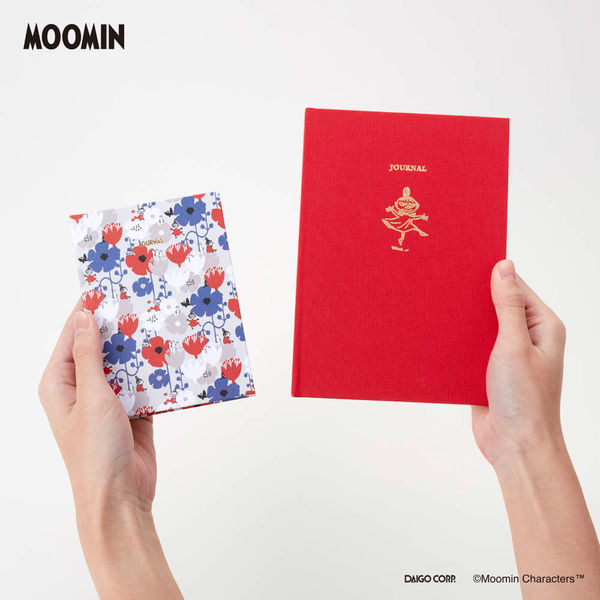 （まとめ買い）ダイゴー フリータイプ日記帳 イージージャーナル B7 ムーミン グリーン R2361 [x3]