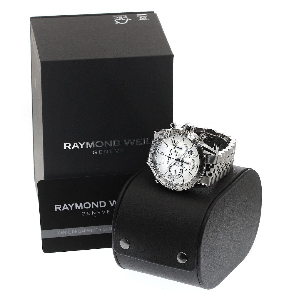 レイモンドウィル RAYMOND WEIL 7740-ST-30001 フリーランサー クロノグラフ 自動巻き メンズ 美品 箱・保証書付き_894403【中古】 レイモンドウィル RAYMOND WEIL 7740-ST-30001 フリーランサー クロノグラフ 自動巻き メンズ 美品 箱・保証書付き_894403【中古】