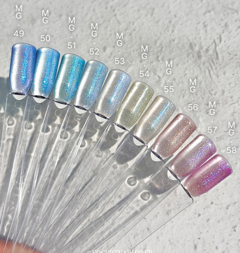 [YOGURT NAIL] 【Aquarium Magnet gel 】【10色 セット】 アクアリウム 神秘的な海の中の宝石のようなマグネットジェルネイル