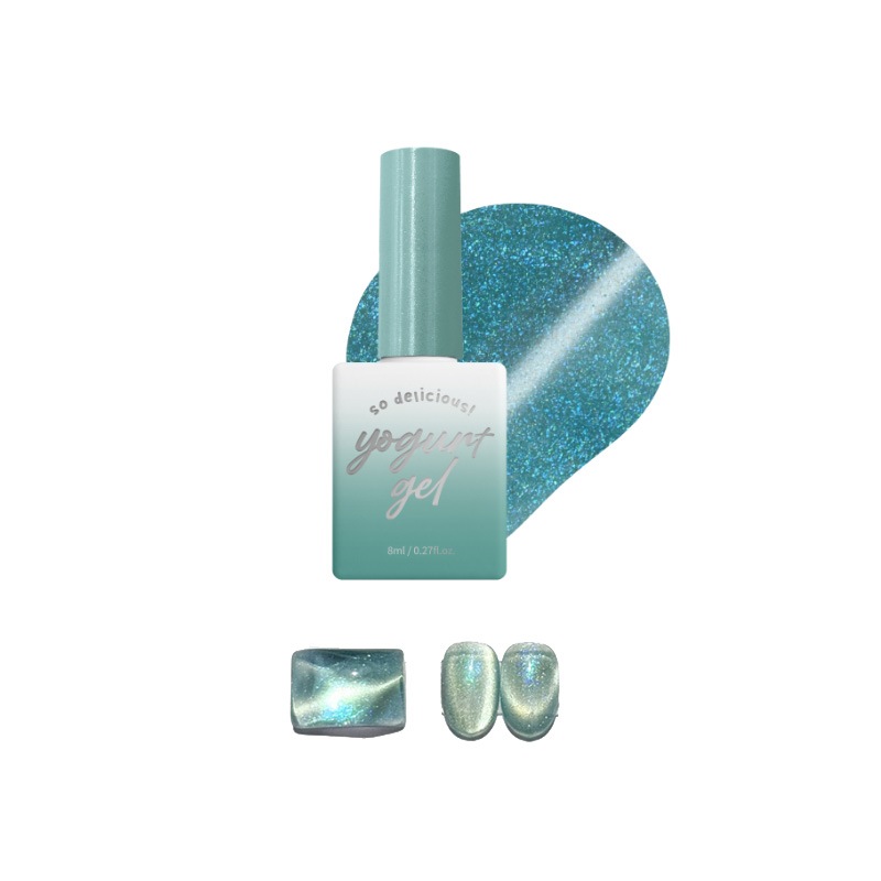[YOGURT NAIL] 【Aquarium Magnet gel 】【10色 セット】 アクアリウム 神秘的な海の中の宝石のようなマグネットジェルネイル