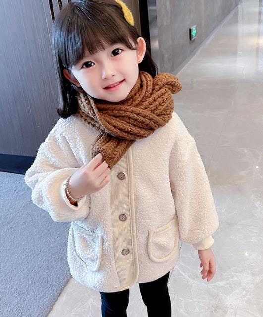 [Qoo10] 子供服女の子 中綿コート冬服アウター厚手