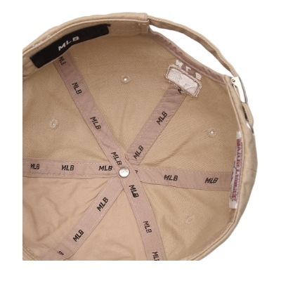 ルーキーアンストラクチャー ボールキャップ NY(BEIGE)