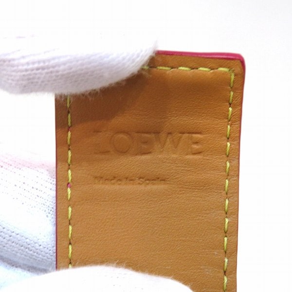 ロエベ アナグラム スラップ スモール ブレスレット 119.19.336 ブレスレット 【中古】