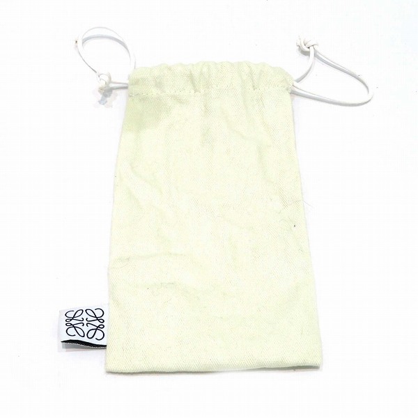 ロエベ アナグラム スラップ スモール ブレスレット 119.19.336 ブレスレット 【中古】