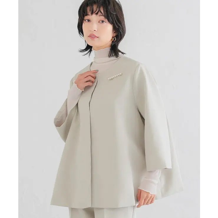 大人のきちんとシーンに大活躍フレアシルエットセットアップスーツ_11