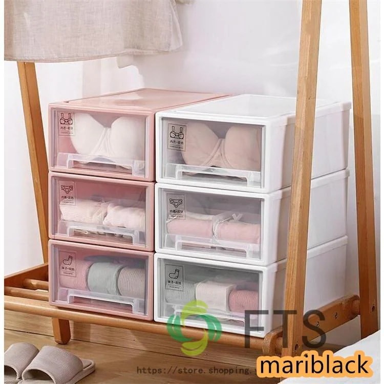 メガ割 下着収納ケーボック靴パンブラジャインナーランジェリ引き出仕切防防カ多機単小物整理ボック多機おしゃれ福袋