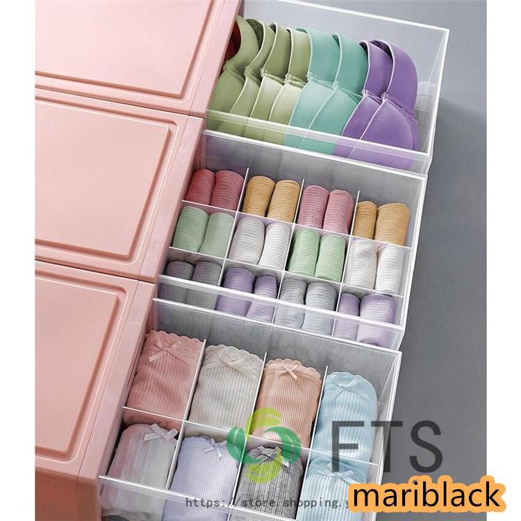 メガ割 下着収納ケーボック靴パンブラジャインナーランジェリ引き出仕切防防カ多機単小物整理ボック多機おしゃれ福袋