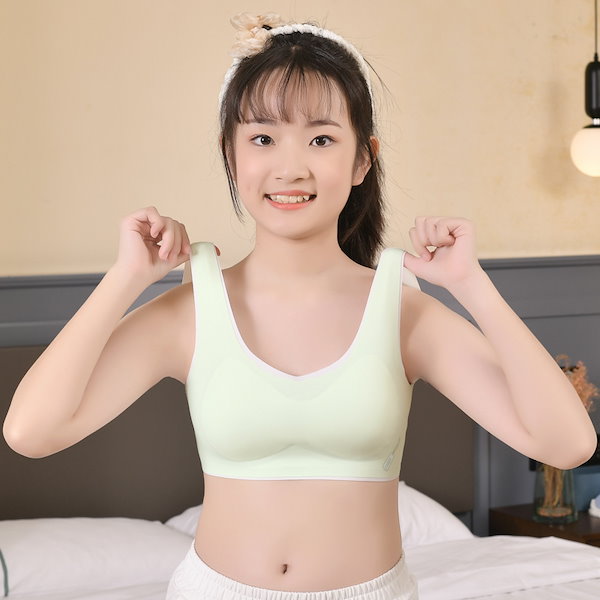 JC　無修正 Qoo10] 氷の糸の痕がありません少女のブラ中学生の