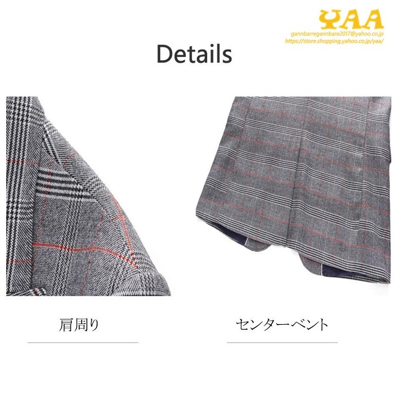 3ピーススーツ 入学式 スリーピース スリーピー 1つボタン チェック柄 細身 スーツ 秋 メンズ