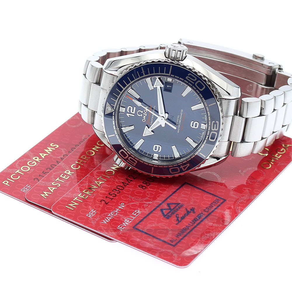 オメガ OMEGA 215.30.44.21.03.001 シーマスター600 プラネットオーシャン マスタークロノメーター 自動巻き メンズ 保証書付き_886796【中古】