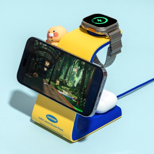 hiチュンシク3in1マクセーフワイヤレス充電器（アップルウォッチ用）