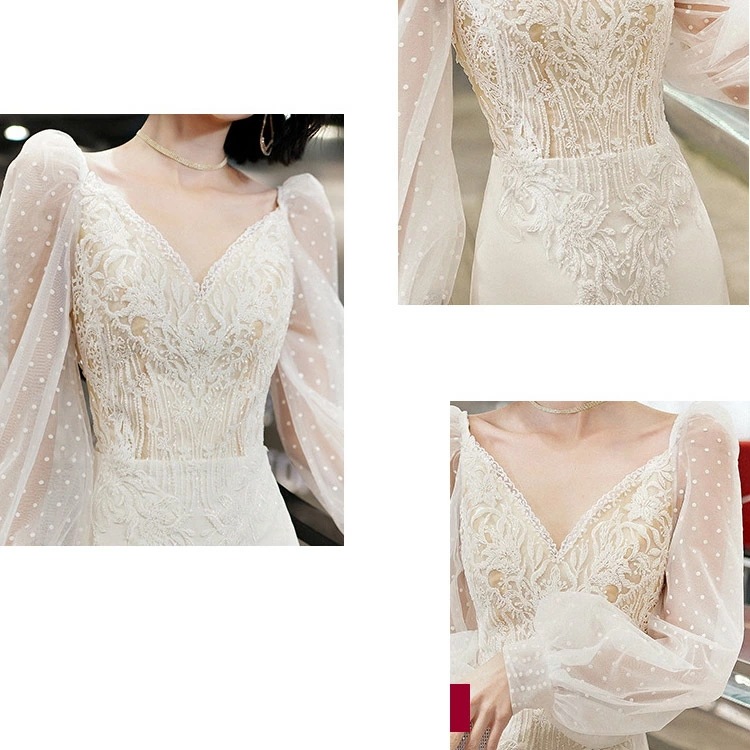 爆売れ中マーメイドドレス 白 Vネック 長袖 イブニングドレス パフスリーブ ドット チュール袖 透かし袖 ホワイトドレス サテン レース ロングドレス マーメイドライン 発表会ドレス 二次会ドレス 爆売れ中マーメイドドレス 白 Vネック 長袖 イブニングドレス パフスリーブ ドット チュール袖 透かし袖 ホワイトドレス サテン レース ロングドレス マーメイドライン 発表会ドレス 二次会ドレス