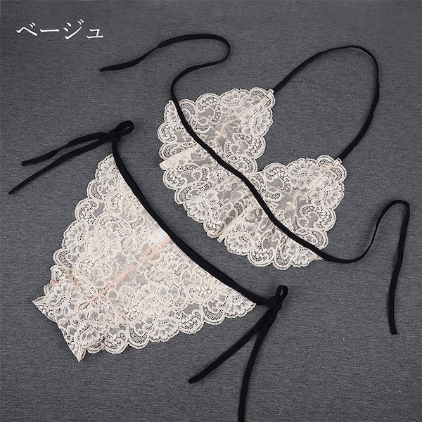 Qoo10] セクシー ランジェリー ブラ ショーツ