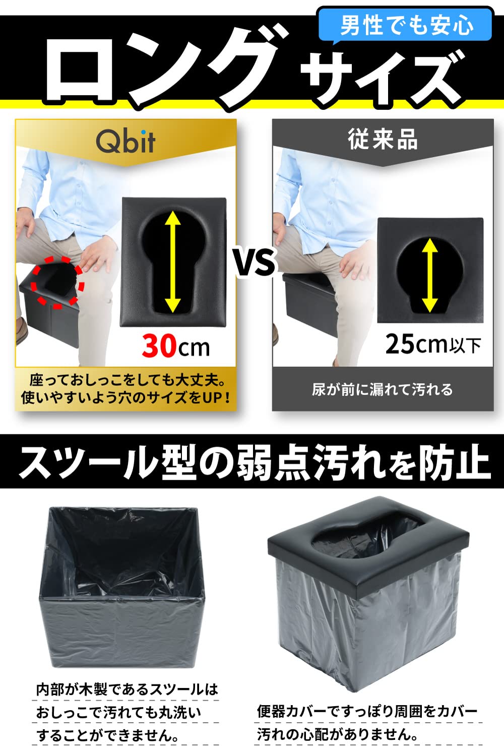 【防災士と共同開発】 Qbit 折りたたみ 簡易トイレ 非常用 耐荷重800kg 防災グッズ スツール 災害用 防災士 監修 【防災士と共同開発】 Qbit 折りたたみ 簡易トイレ 非常用 耐荷重800kg 防災グッズ スツール 災害用 防災士 監修