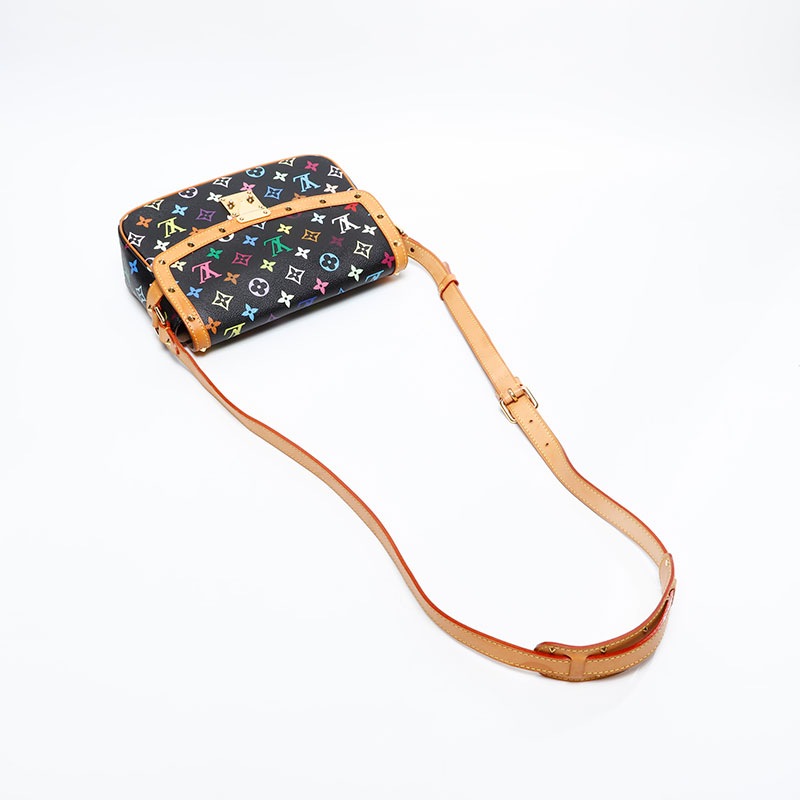 ショルダーバッグ ブラック マルチカラー WS20408 ショルダーバッグ ブラック マルチカラー WS20408