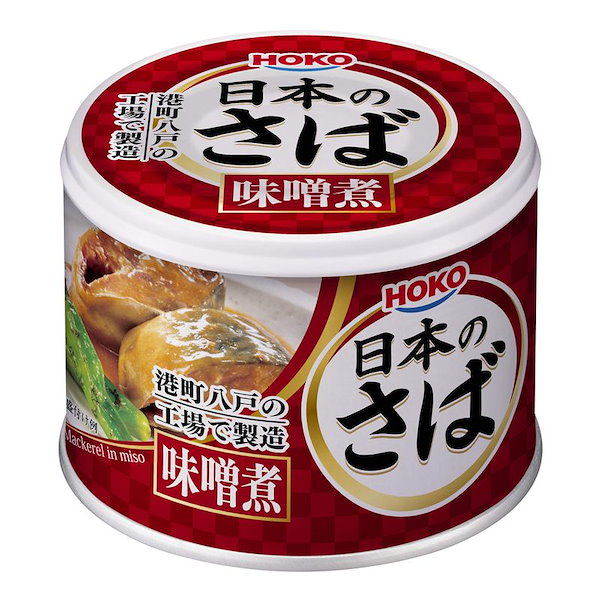 Qoo10]　日本のさば（味噌煮）190g24缶