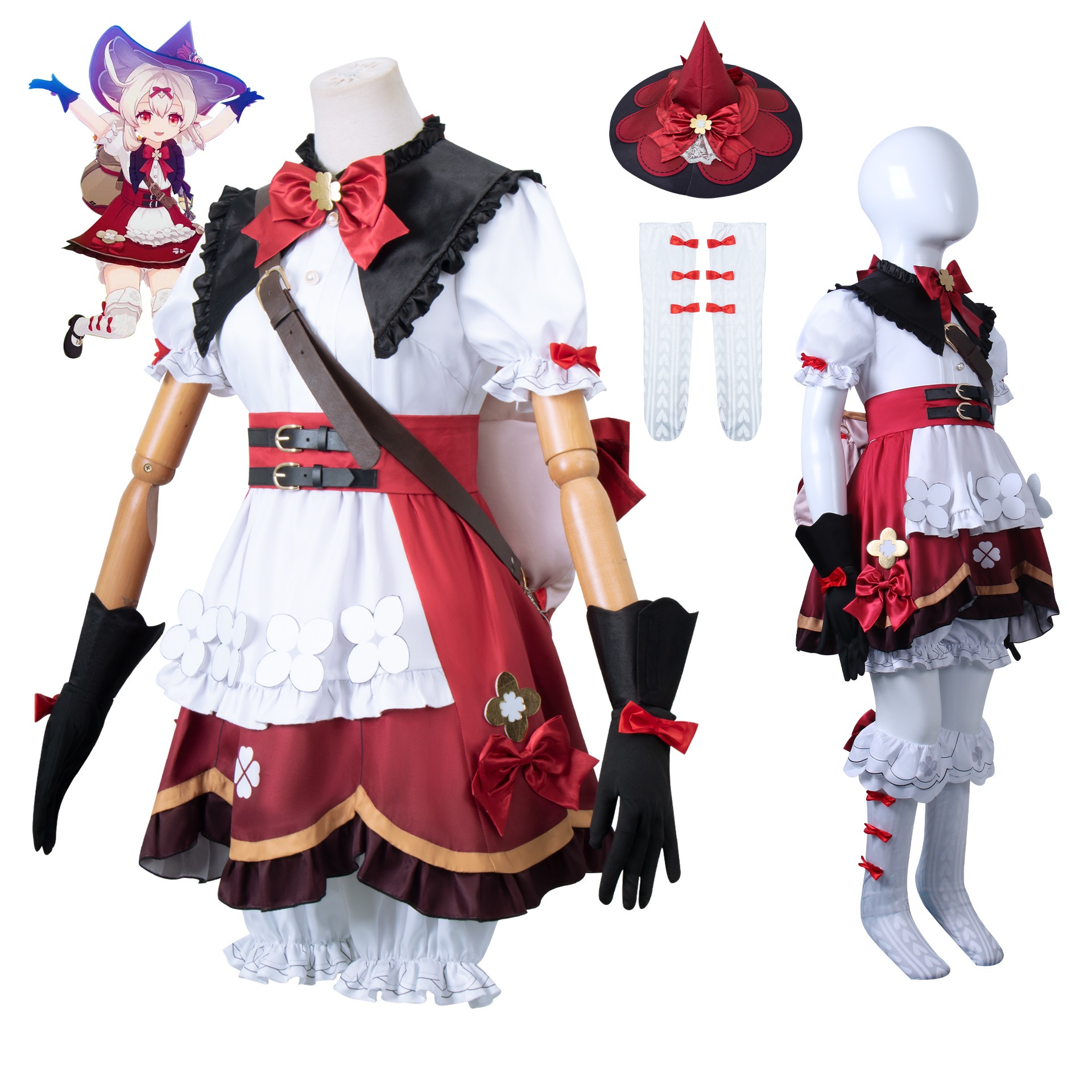 こども原神cos服コリー魔女セットロリータコスプレ衣装フルセット こども原神cos服コリー魔女セットロリータコスプレ衣装フルセット