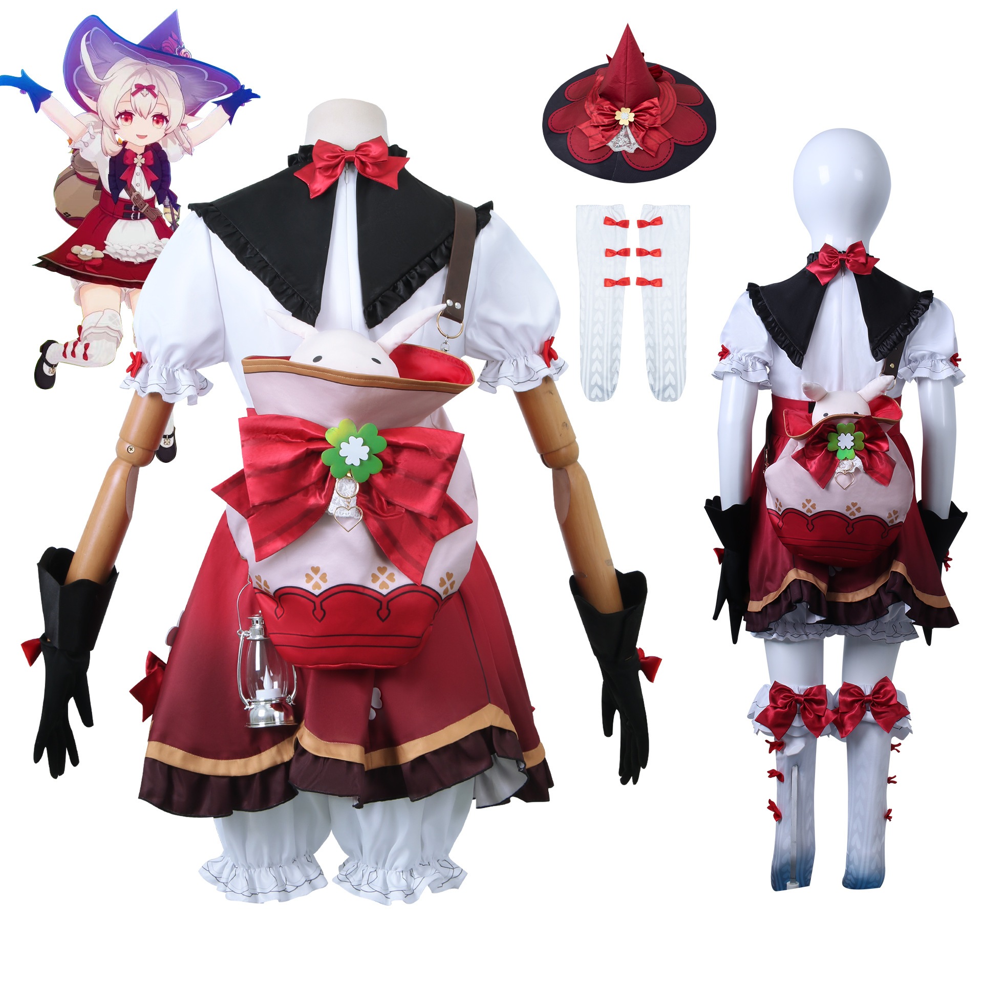こども原神cos服コリー魔女セットロリータコスプレ衣装フルセット こども原神cos服コリー魔女セットロリータコスプレ衣装フルセット