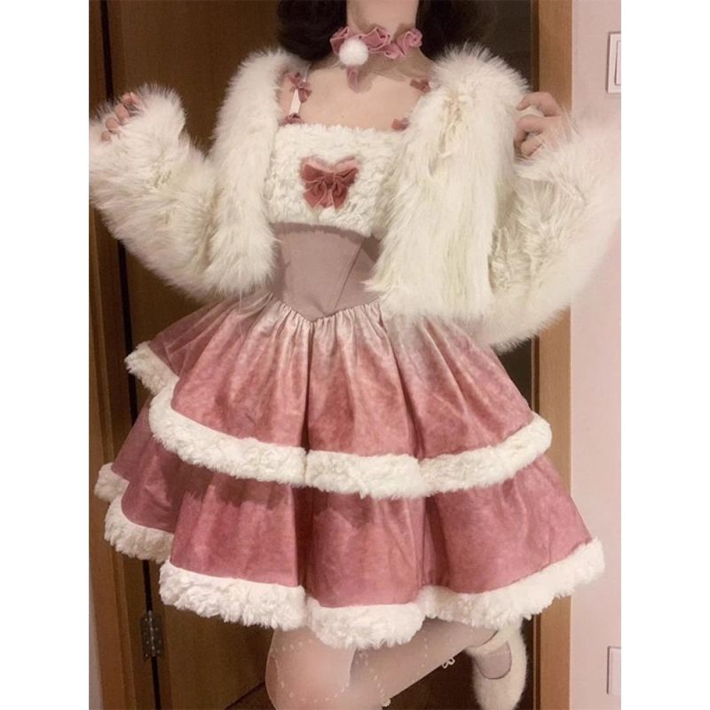 メイド服 洋装 二次元 コスプレ ロリータ ロリータ 二次元 学院祭用 人气 新作薔薇 執事 JSK ギャルやさしいバレエロリータワンピース