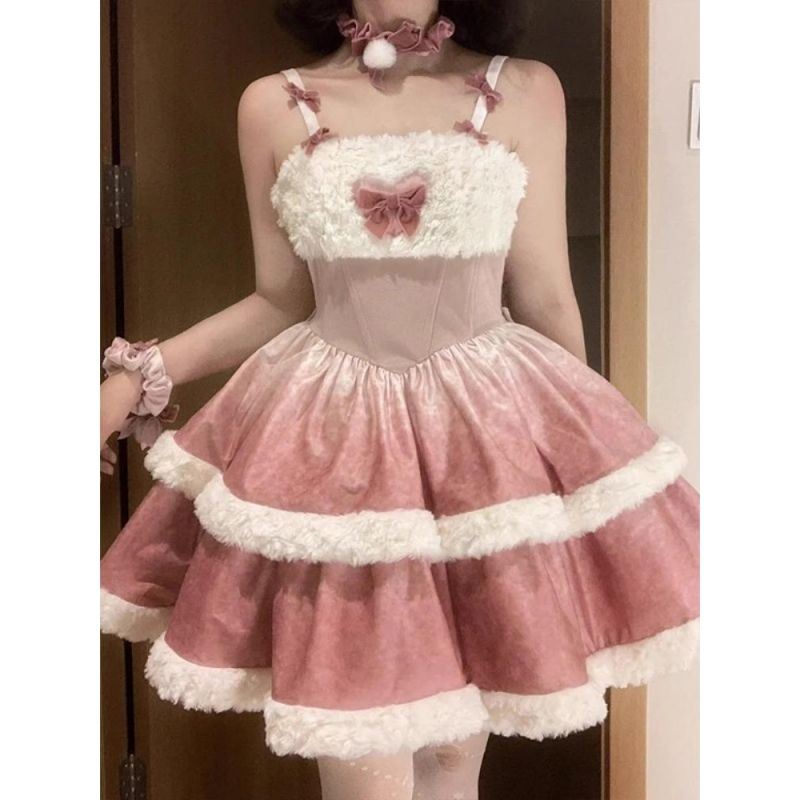 メイド服 洋装 二次元 コスプレ ロリータ ロリータ 二次元 学院祭用 人气 新作薔薇 執事 JSK ギャルやさしいバレエロリータワンピース
