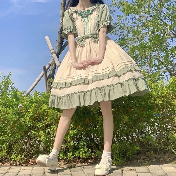 ロリータワンピース レディース ロリータドレス 学生 半袖ワンピース ハロウィン衣装 お姫様 ロリータ風 ふんわり 女の子 日系女子中高生 文化祭 学園祭 大人用 コスチューム 女性用 フリル ゴスロ ロリータワンピース レディース ロリータドレス 学生 半袖ワンピース ハロウィン衣装 お姫様 ロリータ風 ふんわり 女の子 日系女子中高生 文化祭 学園祭 大人用 コスチューム 女性用 フリル ゴスロ