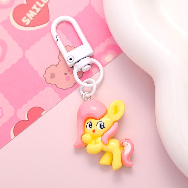 Qoo10] かわいいマイリトルポニー樹脂キーホルダー