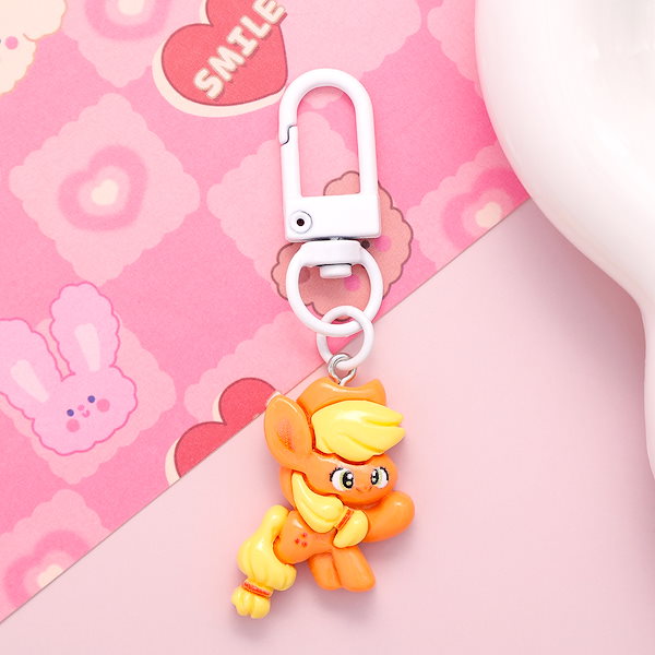 Qoo10] かわいいマイリトルポニー樹脂キーホルダー
