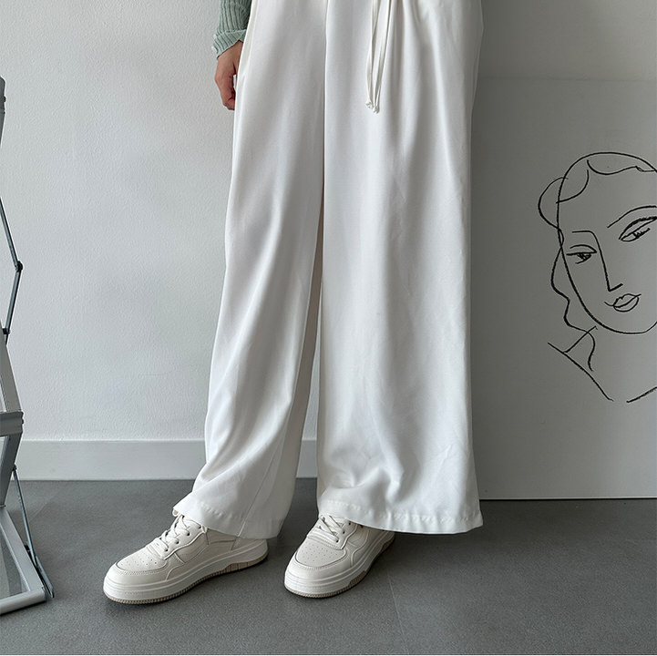 スニーカー 靴ヒモ レースアップ 厚底 レディース 白 スリッポン