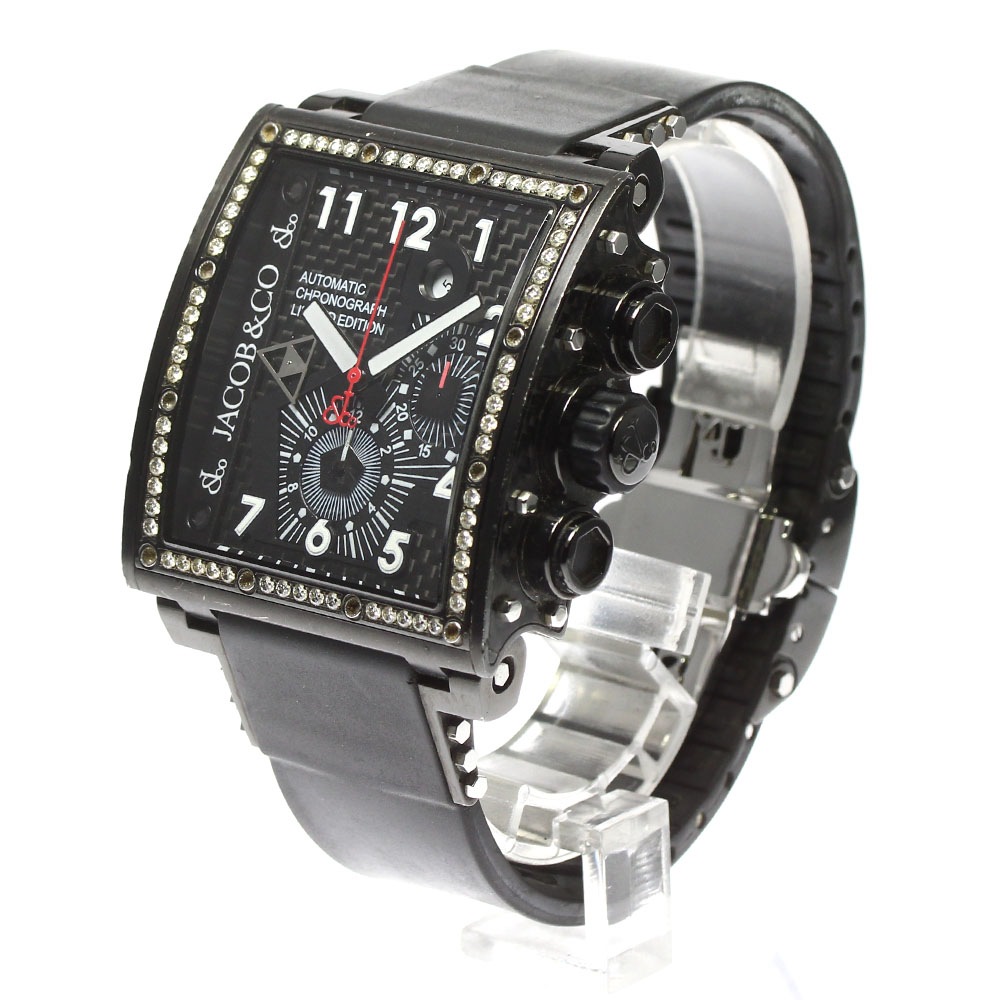 ジェイコブ JACOB&CO JC-V2Q9 エピック ダイヤベゼル 自動巻き メンズ _802097【中古】 ジェイコブ JACOB&CO JC-V2Q9 エピック ダイヤベゼル 自動巻き メンズ _802097【中古】