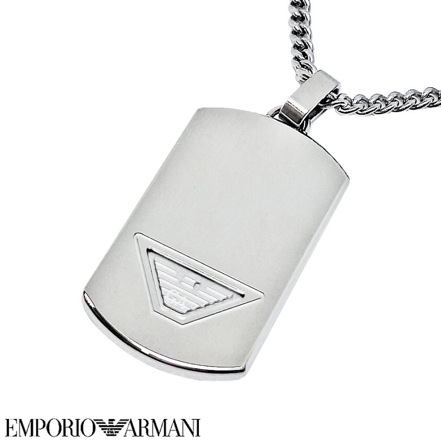 EA ネックレス メンズ ペンダント EGS3125040 ドッグタグ イーグルマーク EA ネックレス メンズ ペンダント EGS3125040 ドッグタグ イーグルマーク