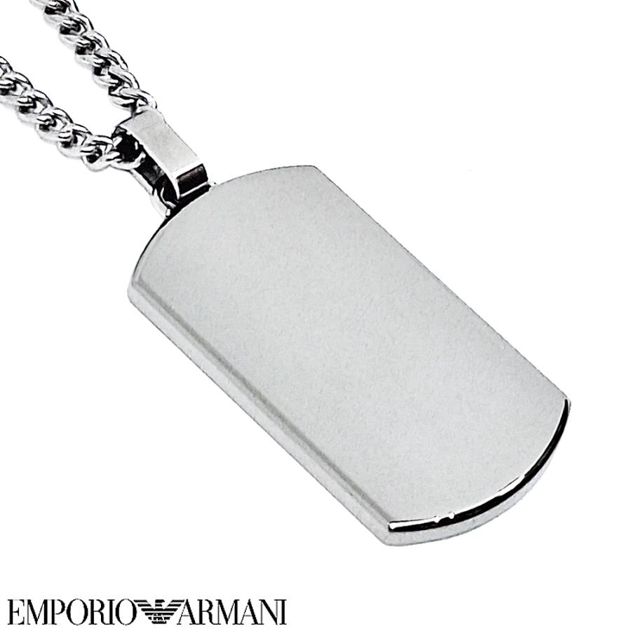 EA ネックレス メンズ ペンダント EGS3125040 ドッグタグ イーグルマーク EA ネックレス メンズ ペンダント EGS3125040 ドッグタグ イーグルマーク